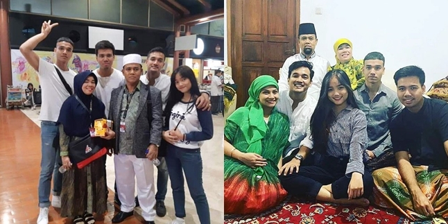 8 Potret Foto Kenangan Keluarga Haji Faisal Bersama Bibi Andriansyah