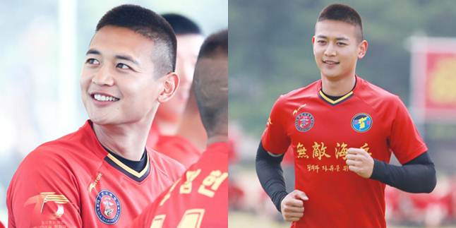 8 Handsome Photos of Minho SHINee Playing Soccer During Mandatory Military Service