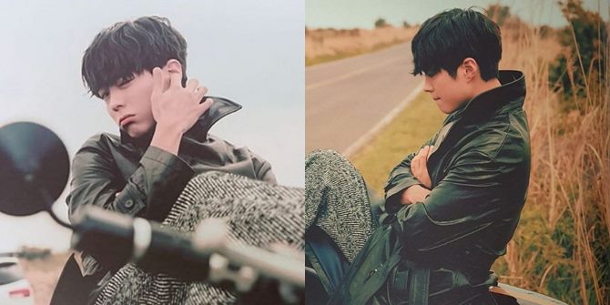 8 Handsome Photos of Park Bo Gum as a Biker, Showing His Masculine Side with Leather Jacket!