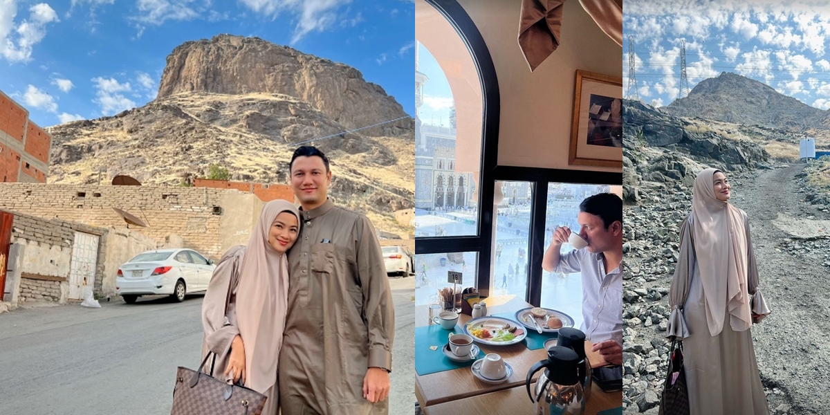 8 Handsome Photos of Christian Sugiono during Umrah with Titi Kamal, Now Enjoying Worship in Mecca