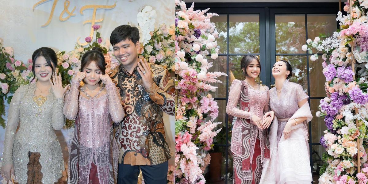 8 Portraits of Fuji's Style at Frans Faisal's Engagement Event, Looking Elegant in Kebaya