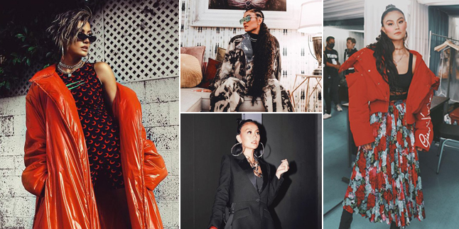 8 Portraits of Agnez Mo's High Fashion Style that is Super Stylish, Full of Branded and Luxurious Items