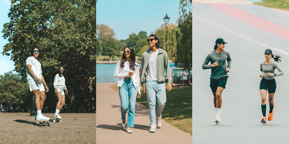 8 Portraits of Hana Malasan and Sean Gelael's Adorable Dating Style, Skateboarding - Running Around the Circuit