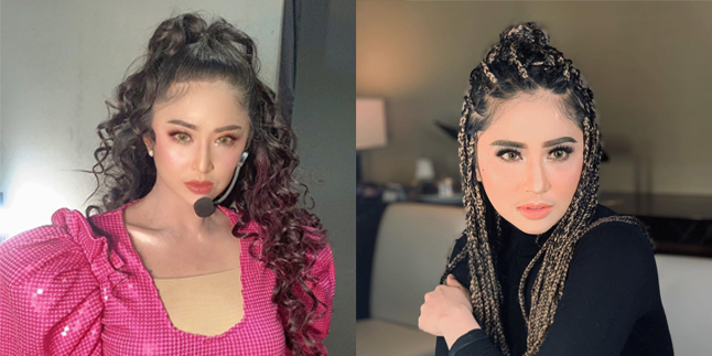 8 Portraits of Dewi Perssik's Hairstyles that Can Be an Inspiration, From Curly to Blonde