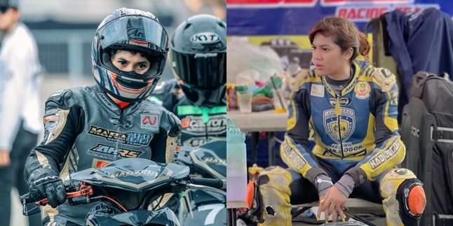 8 Potret Gaya Raya Kitty Returns as a Racer, Gorgeous Hot Mom on the Circuit