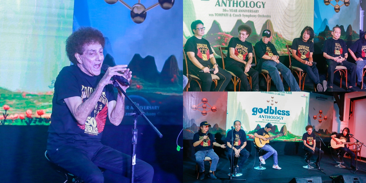 8 Photos of God Bless Launching New Album Titled 'ANTHOLOGY', Becomes One of the Series of Celebrations of 50 Years of Work