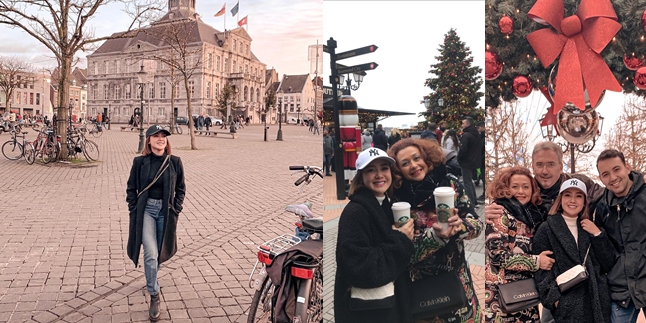 8 Warm Photos of Cita Cita Meeting Roy Geurts' Family, Close to His Mother - Exploring the Netherlands