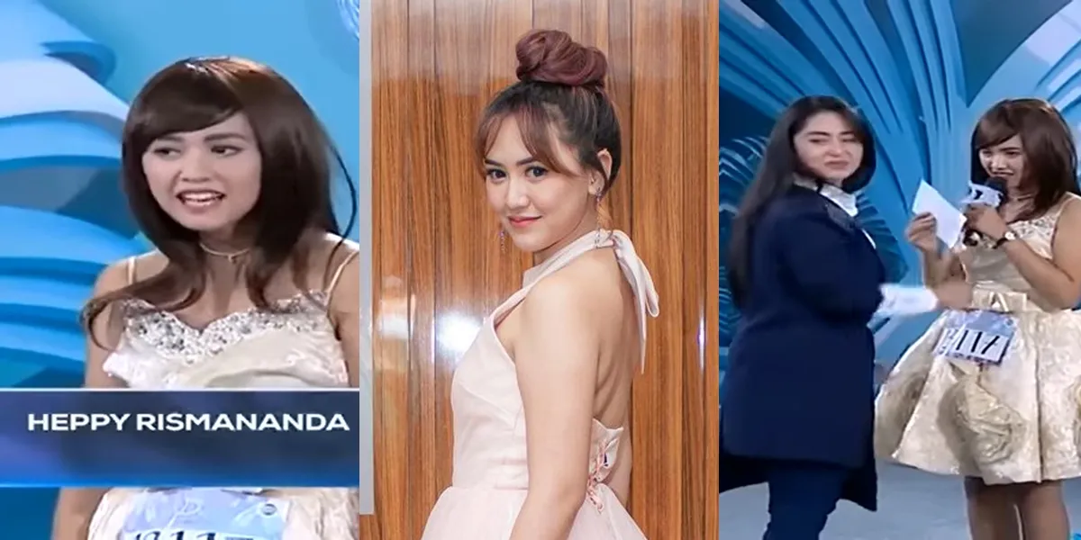 8 Portraits of Happy Asmara When Participating in D'Academy 4 Auditions, Got a Golden Ticket But Didn't Continue Because...