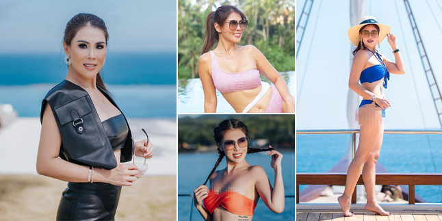 8 Pictures of Helena Lim Crazy Rich PIK When Wearing Bikini and Showing Body Goals at 45 Years Old