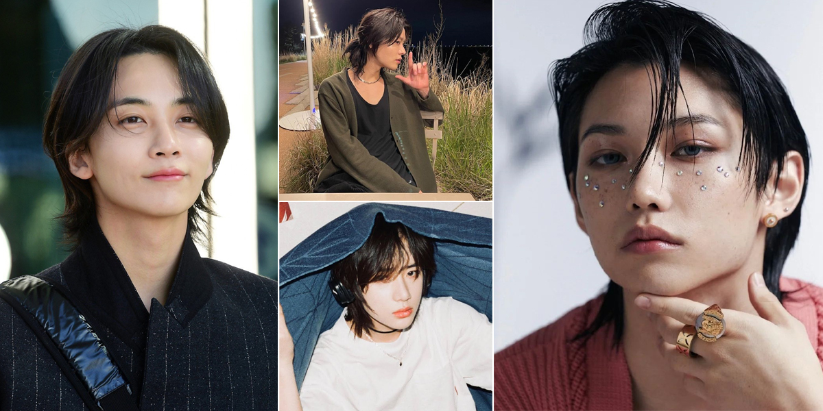 8 Potret Idol K-Pop yang Semakin Ganteng dan Disebut Cocok dengan Rambut Gondrong, Ada Jeonghan SEVENTEEN – Yuta NCT.