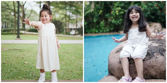 8 Cute Portraits of Kalea Putri Tarra Budiman, Already Have Modeling Talent Since Childhood!