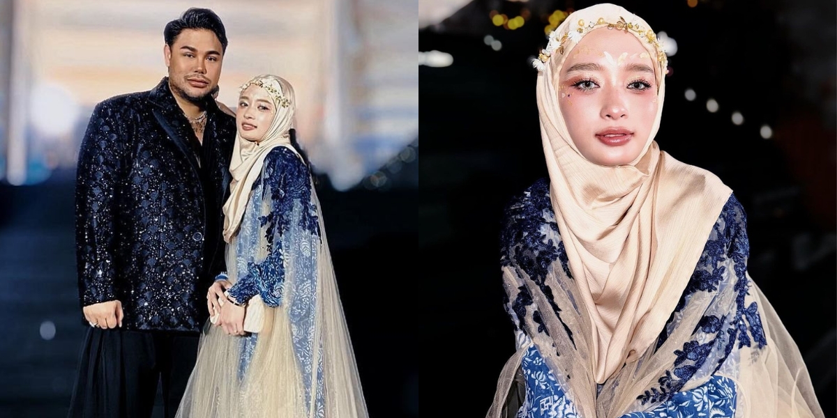 8 Pictures of Inara Rusli Wearing Ivan Gunawan's Dress - Beautiful Like a Fairy!