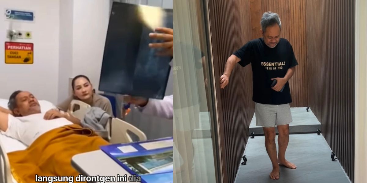 8 Photos of Indra Brasco, Husband of Mona Ratuliu, Rushed to Hospital After Fighting Scene, Temporarily Unable to Sit or Stand