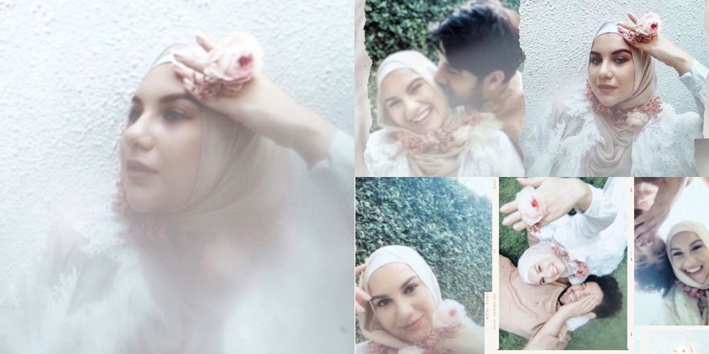 8 Potret Irish Bella Conducting Maternity Shoot Virtually with Ammar Zoni at Home, Very Romantic and Heartwarming!