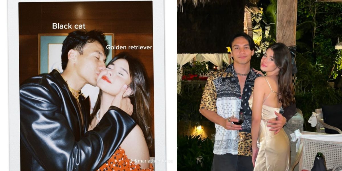 8 Portraits of Jefri Nichol and Maria Theodore Who Are Not Afraid to Show Romantic Moments Together