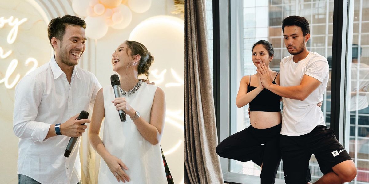 8 Photos of Jessica Mila Joining Prenatal Yoga Class for Her Baby, Accompanied by Yakup Hasibuan!