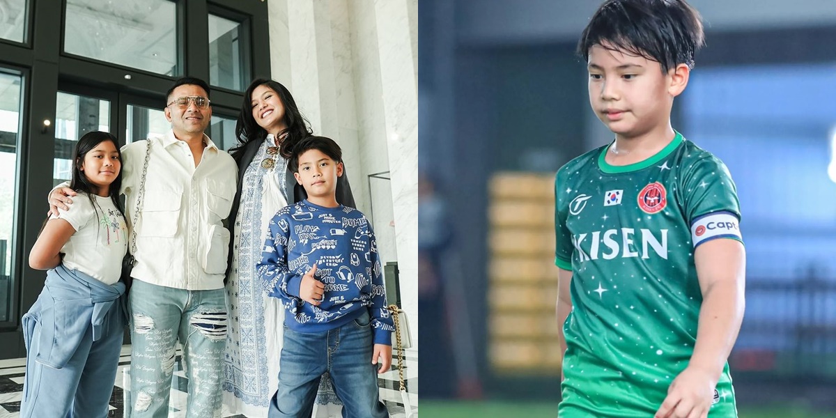 8 Portraits of Judeo, the Son of Judika and Duma Riris, Growing Handsome and Skilled at Soccer