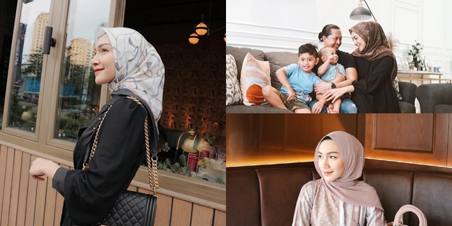 8 Latest Photos of Melody Prima After Her Break from the Entertainment World, Now Beautiful in Hijab - Focusing on Taking Care of Husband and Two Children