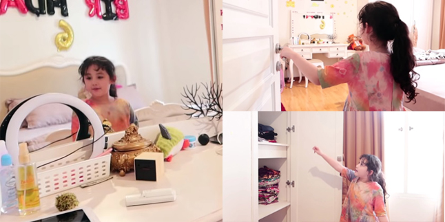 8 Photos of Lakeisha's Room, Arumi Bachsin's Daughter, Dominated by White Color