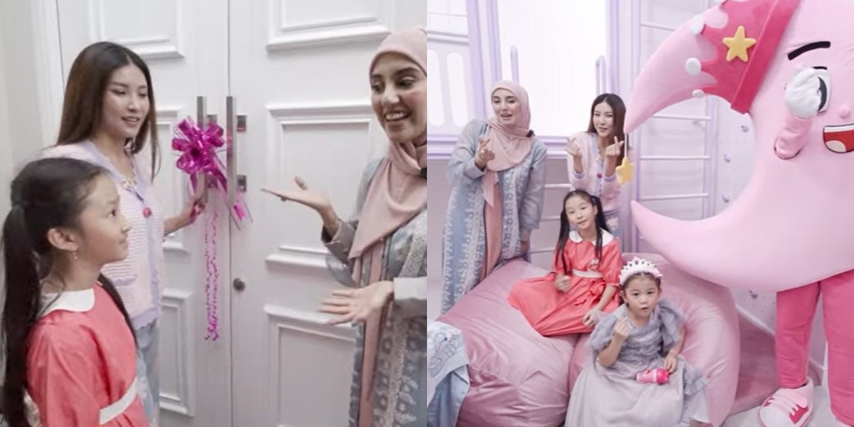 10 Photos of Thalia and Thania's Rooms, Ruben and Sarwendah Fulfill Their Children's Wishes