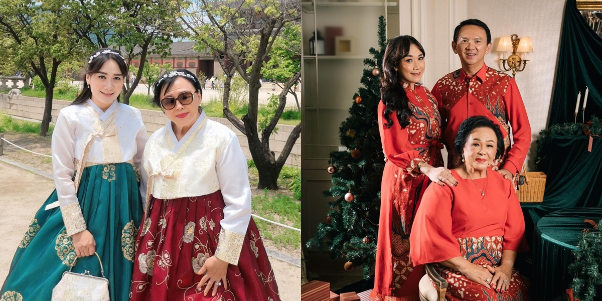 8 Photos of Puput Nastiti's Intimacy with Her 78-Year-Old Mother-in-Law, Enjoying a Trip to Korea - Always Joining in Family Photos