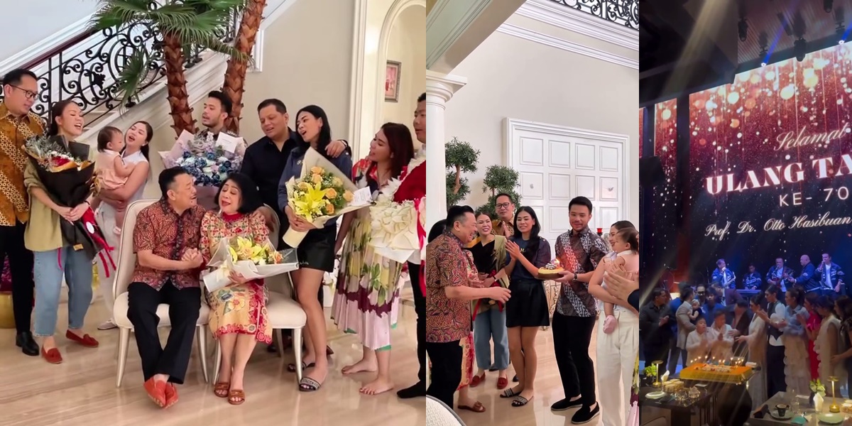 8 Photos of Jessica Mila's Closeness with the Yakup Hasibuan Family, Recently Surprising Otto Hasibuan on His 70th Birthday