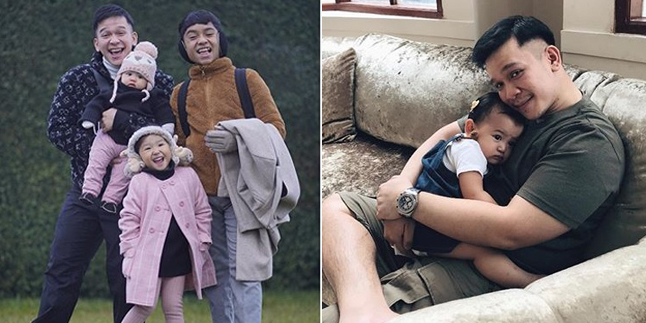 8 Photos of Jordi Onsu's Closeness with Ruben and Sarwendah's Children, Becoming the Ideal Uncle