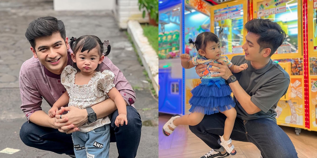 8 Photos of Teuku Ryan's Closeness with His Only Daughter, Still Finding Time for Quality Time Despite Busy Filming 'SALEHA'