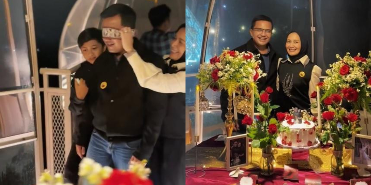 8 Photos of Sahrul Gunawan's 49th Birthday Surprise from His Wife, So Sweet