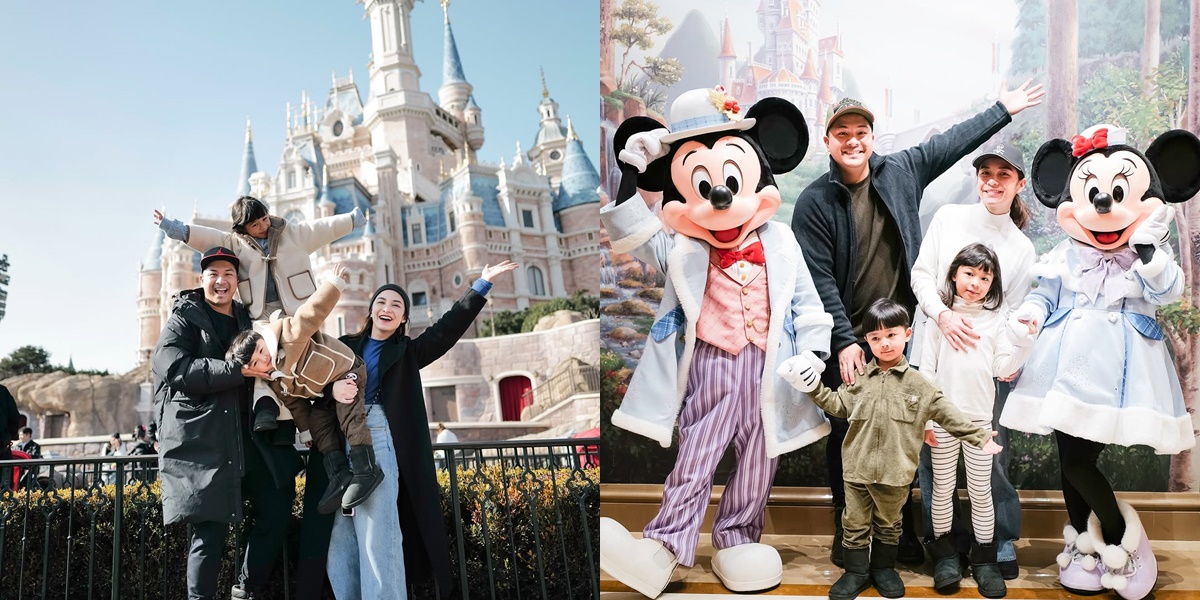 8 Family Photos of Glenn Alinskie & Chelsea Olivia Vacationing at Disneyland Shanghai, So Happy Even Though Tired