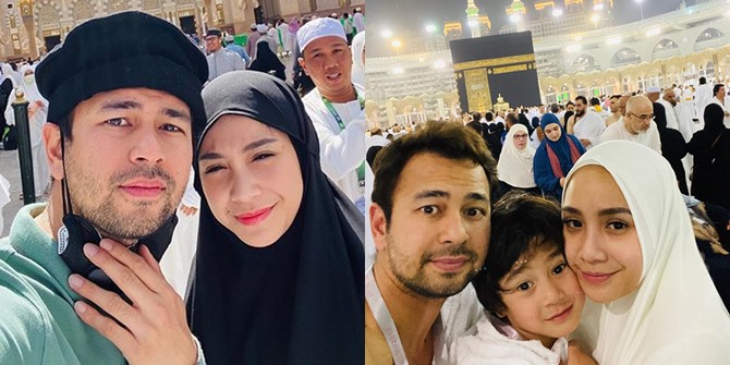 8 Portraits of Raffi Ahmad and Nagita Slavina's Family Performing Umrah, a Series of World Tour Activities