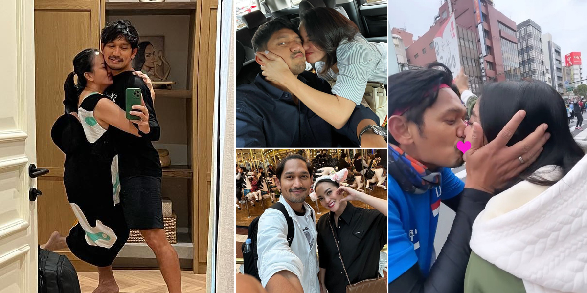 8 Photos of Ririn Ekawati and Ibnu Jamil's Affection, from Cuddling to Romantic Kisses