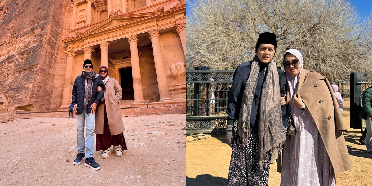 8 Portraits of Gus Iqdam and Ning Nila's Affection During their Time in Jordan, Calling Wife's Happiness a Priority - Becoming Netizens' Ideal Couple