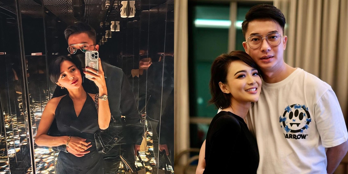 8 Photos of Wika Salim and Max Adam's Intimacy During a Date, Enjoying a Luxurious Dinner - Matching Elegant Black Outfits