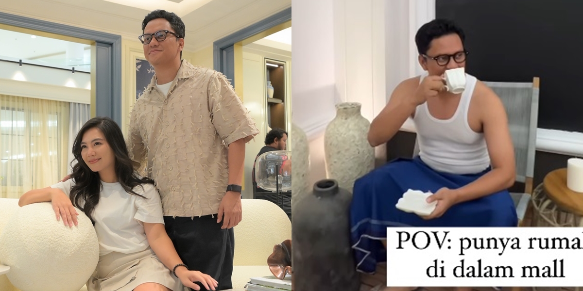 8 Daily Photos of Arief Muhammad at Home in His Mall, Relaxing with Singlet - Patrolling in the Middle of Luxury Brand Outlet