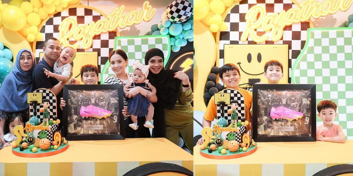 8 Photos of the Excitement of Rafathar's 9th Birthday Celebration, Received an Unusual Gift from Nagita and Raffi Ahmad