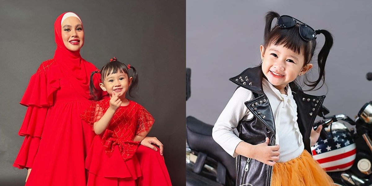 8 Portraits of Khalisa, Kartika Putri's Daughter, Who Gained Attention After Mentioning Feni Rose Wearing Sexy Clothes, While Her Mother Received Criticism