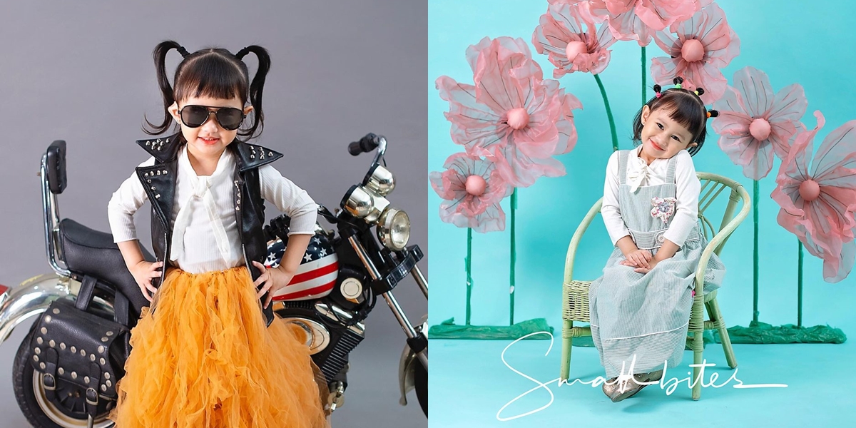 8 Portraits of Khalisa, Kartika Putri's 3-Year-Old Daughter, Who Just Celebrated Her Birthday, Now Becomes an Older Sister and Behaves Like an Adult - Beautiful Enough to be Called an Excellent Seed