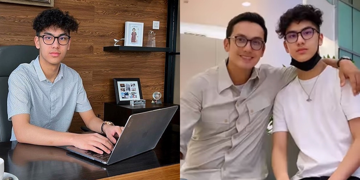 8 Photos of Khayru Anak Gunawan Who is Currently Busy Interning at an IT Company, Very Handsome with Office Style!