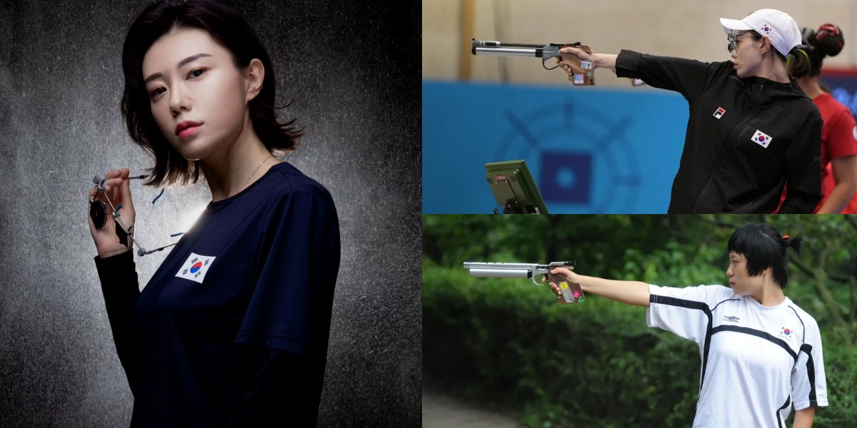 8 Portraits of Kim Ye Ji, the South Korean Shooting Athlete Who Went Viral at the Paris 2024 Olympics, Already Cool Since High School