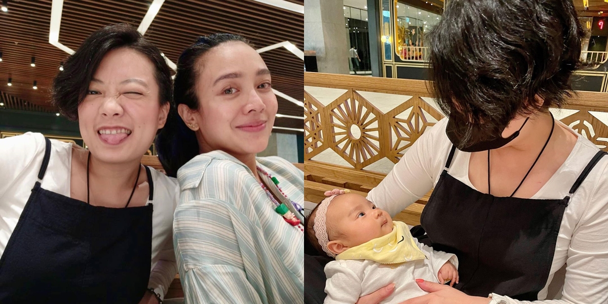 8 Photos of Leony Carrying Baby Sanne and Being Called 'Aunt Cici', Netizens Ask When She Will Have Children - Dea Ananda Gives a Sharp Answer