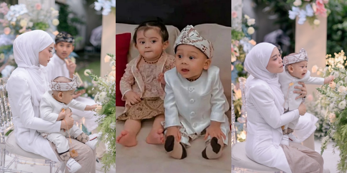 8 Portraits of Lesti Attending Her Brother's Engagement, Baby L Replaces Rizky Billar Accompanying Their Mother - Making Cute Moments During a Playdate with Baby Guzel