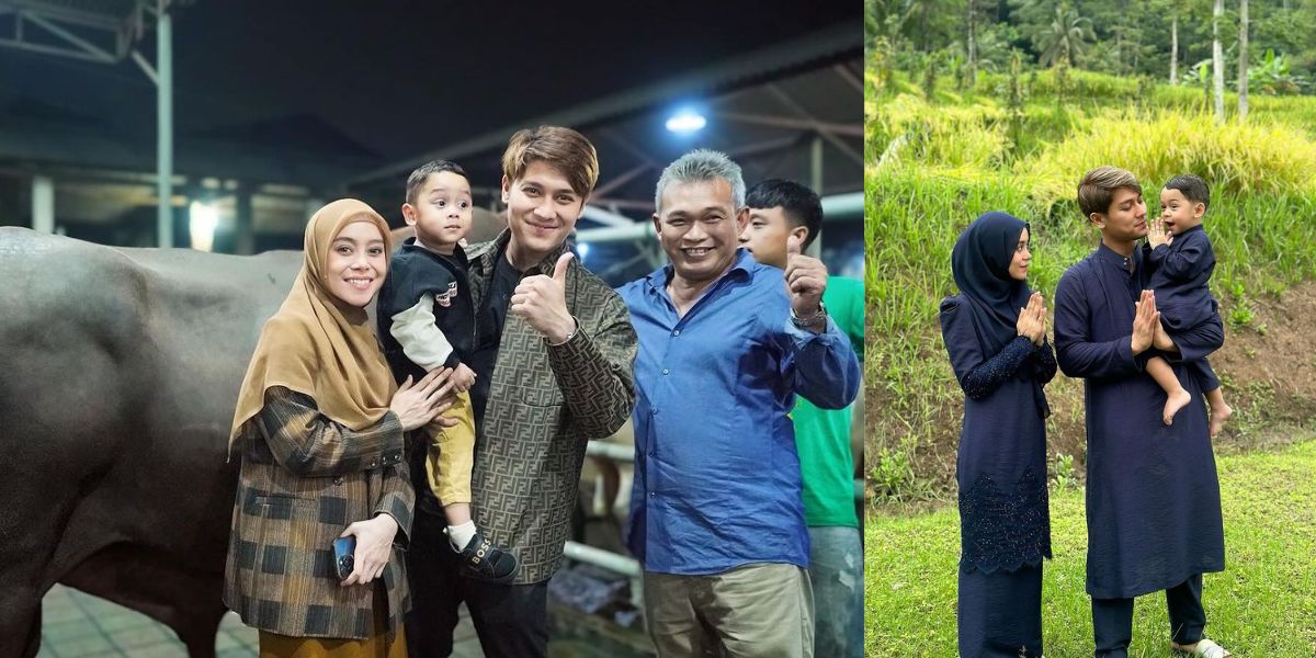 8 Portraits of Lesti Kejora and Rizky Billar Buying Sacrificial Cows for Idul Adha 2024 