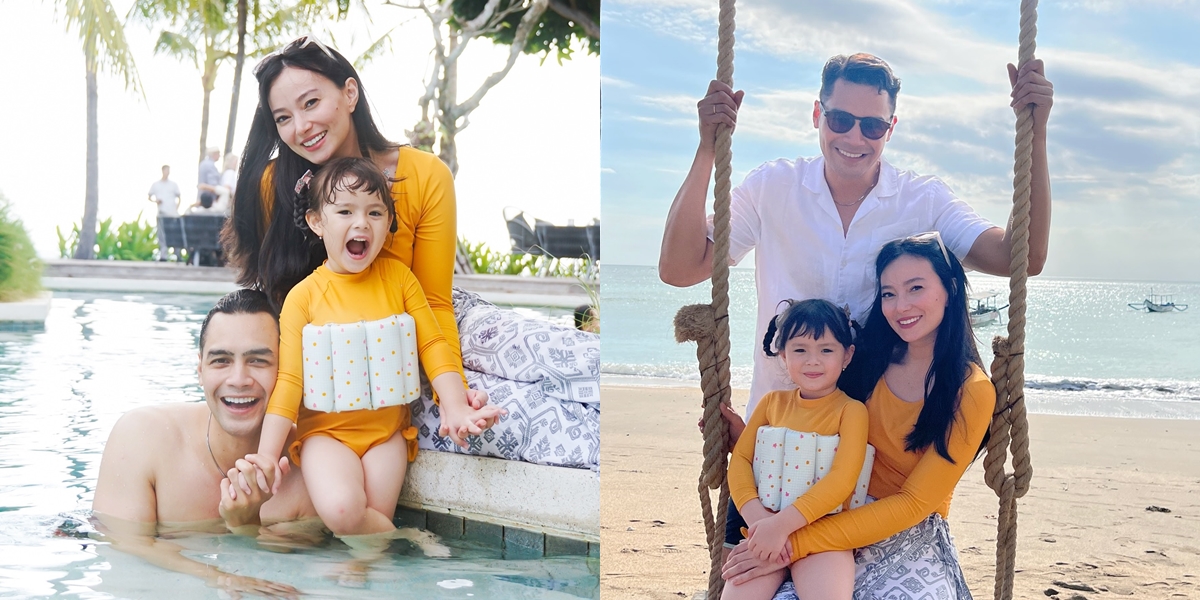 8 Portraits of Asmirandah's Vacation with Children & Husband in Luxurious Bali Resort, All Good Looking Family