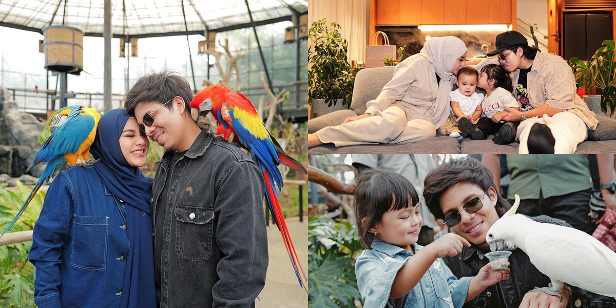 8 Photos of Aurel Hermansyah and Atta Halilintar's Vacation to Lembang, Having Fun at the Zoo with Ameena - Staying at a Villa with a Rooftop Swimming Pool