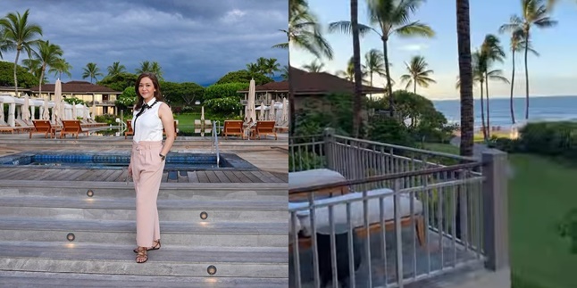 8 Photos of Maia Estianty and Irwan Mussry's Vacation, Stay in a Luxury Hotel in Hawaii - Now Heading to LA