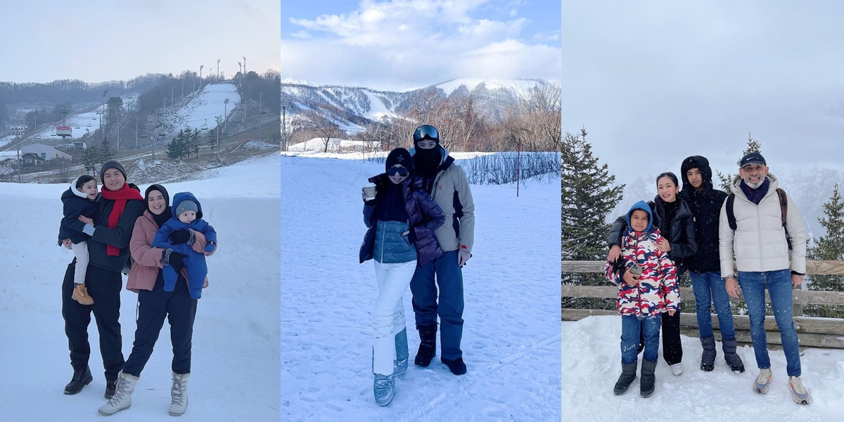 8 Portraits of Celebrities' Winter Holidays in the Country, Some with Family - Romantic Alone