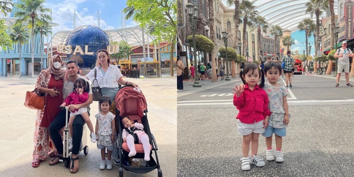 8 Photos of Zaskia Gotik's Vacation in Singapore with Family Without Aqila, Netizens Accuse Favoritism towards Stepchild