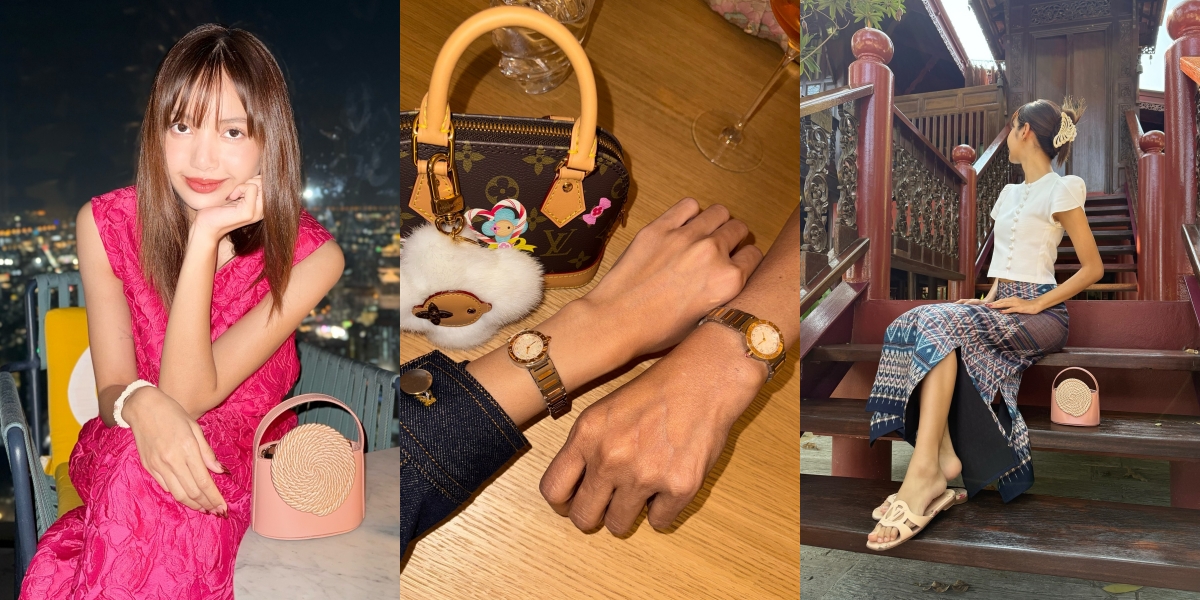 8 Photos of Lisa BLACKPINK Vacationing in Thailand, Showcasing Louis Vuitton Bag Collection - Wearing Couple Watches That Catch the Eye