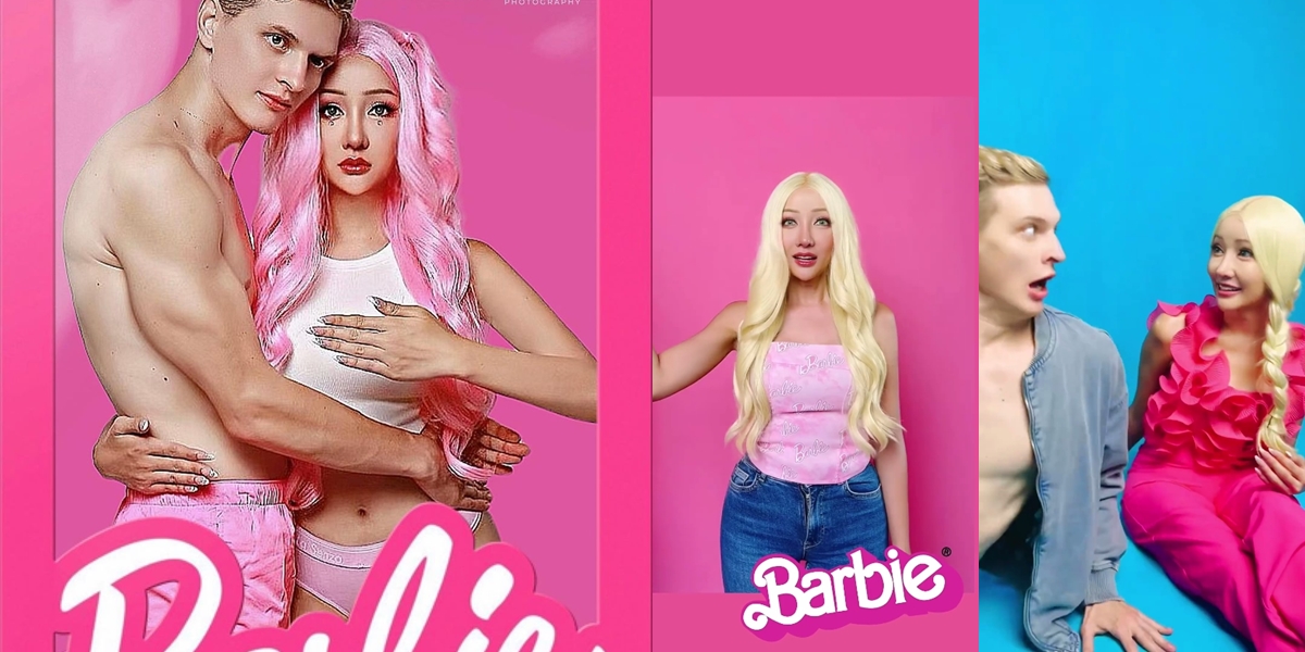 8 Photos of Lucinta Luna as Barbie, Hot Wearing Pink Underwear